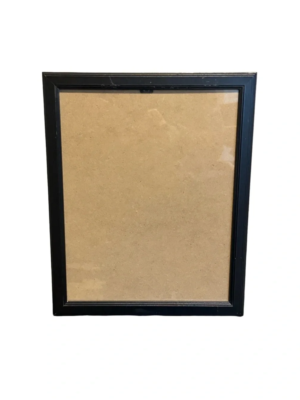 Black 8x10 Picture Frame Glass Front Easel Back Display